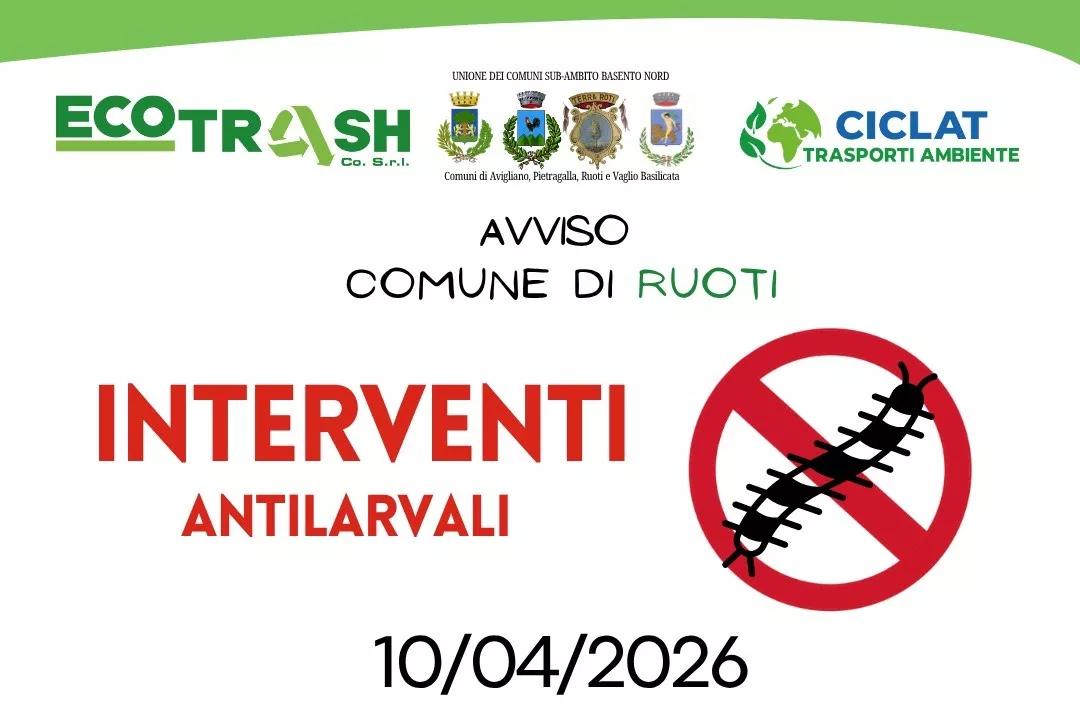 Interventi Antilarvali sul Territorio Comunale